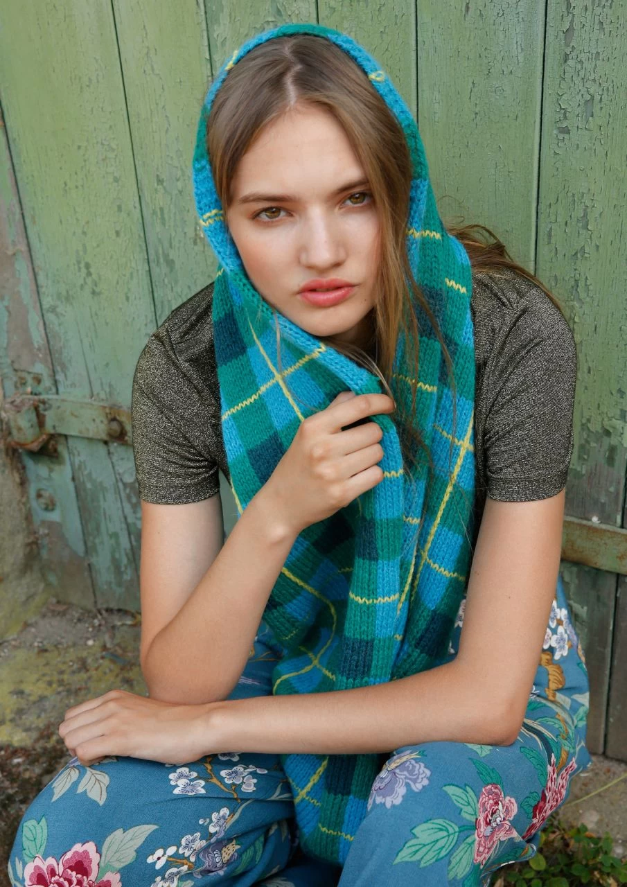 Loop Mit Karomuster 1 Loop Mit Karomuster