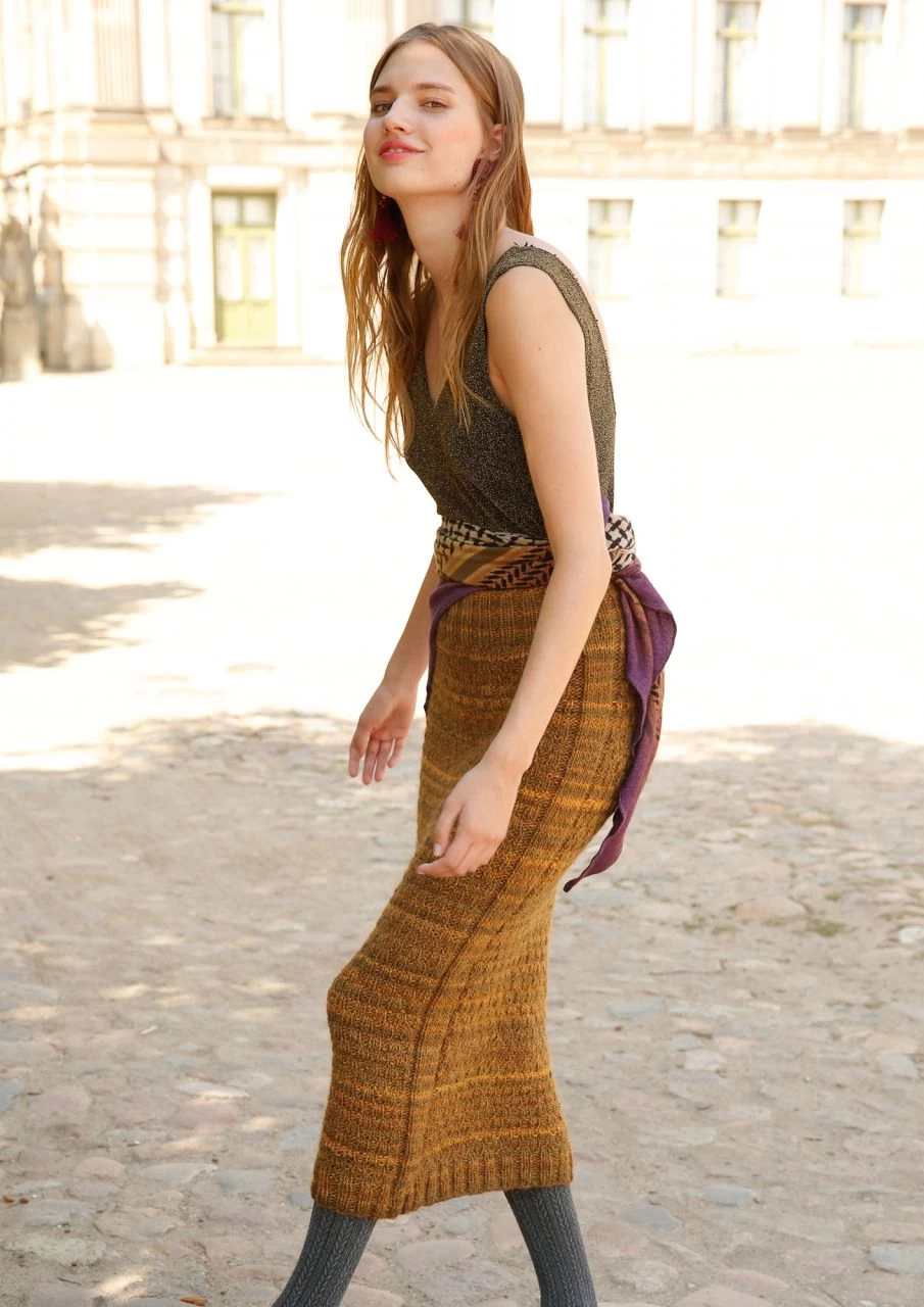 Melierter Rock 2 Melierter Rock – Bild 2