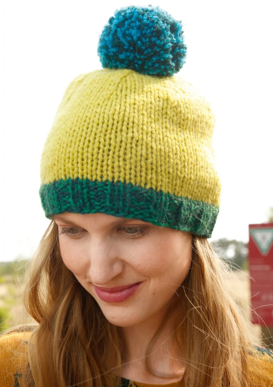 Mütze Mit Pompon 2 Mütze Mit Pompon – Bild 2