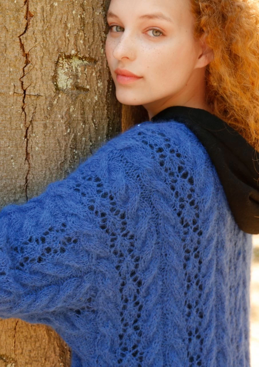 Weiter Mohair-Pullover 5 Weiter Mohair-Pullover – Bild 5