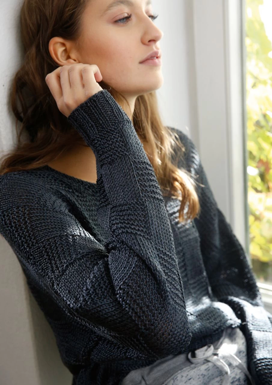 Kurzer Pulli Mit Karomuster 6 Kurzer Pulli Mit Karomuster – Bild 6