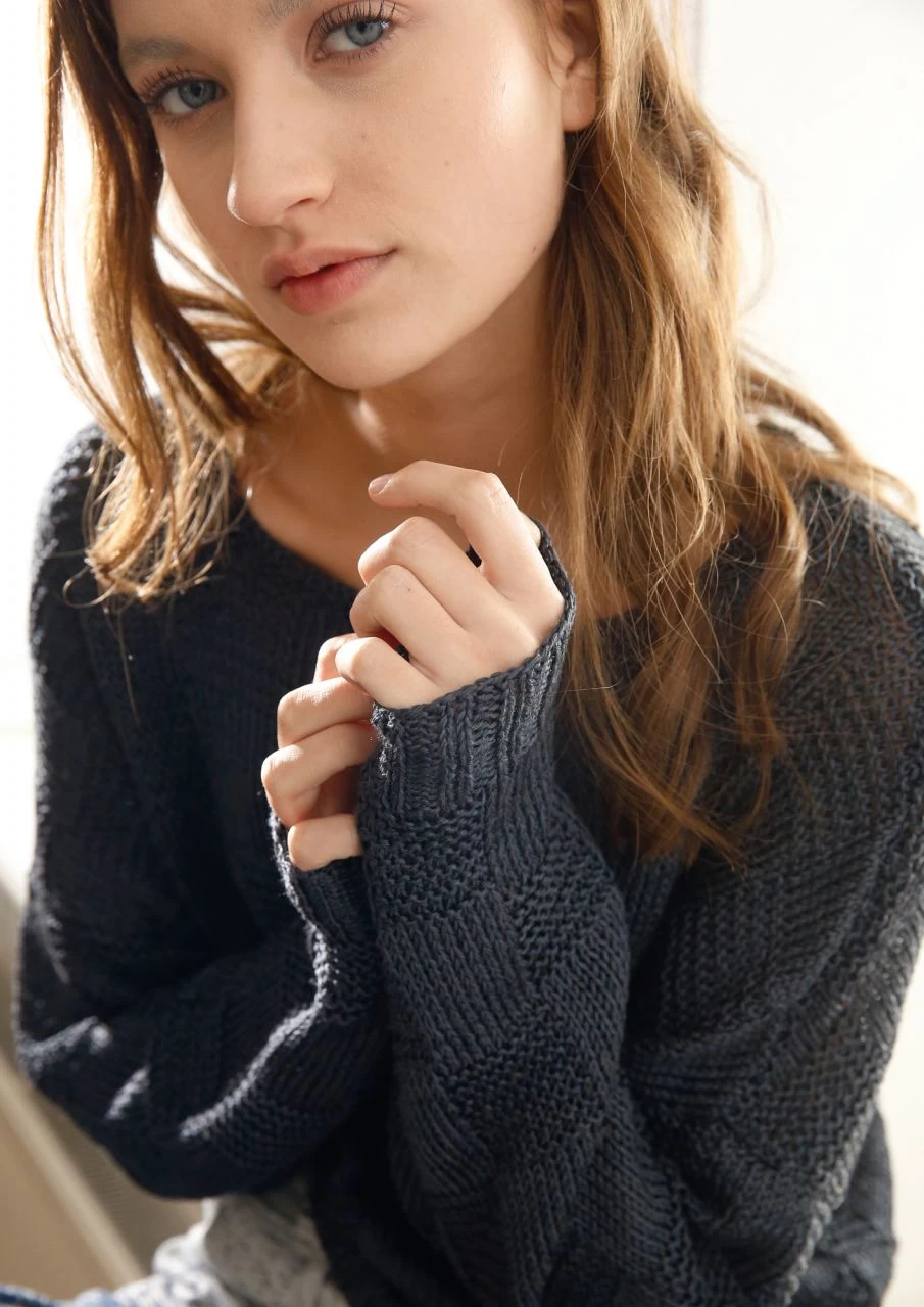 Kurzer Pulli Mit Karomuster 4 Kurzer Pulli Mit Karomuster – Bild 4