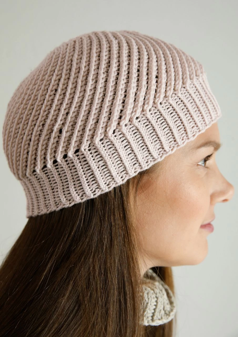 Diagonal Gerippte Mütze 3 Diagonal Gerippte Mütze – Bild 3