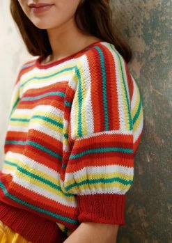 Geringelter Kurzpulli -Strickwaren Geschäft R77M28 b9AXA9FzrLDu1e 1280x1280