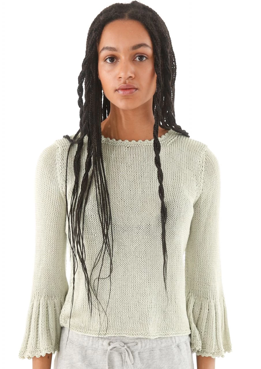 Pullover Mit Plisseeärmeln 1 Pullover Mit Plisseeärmeln