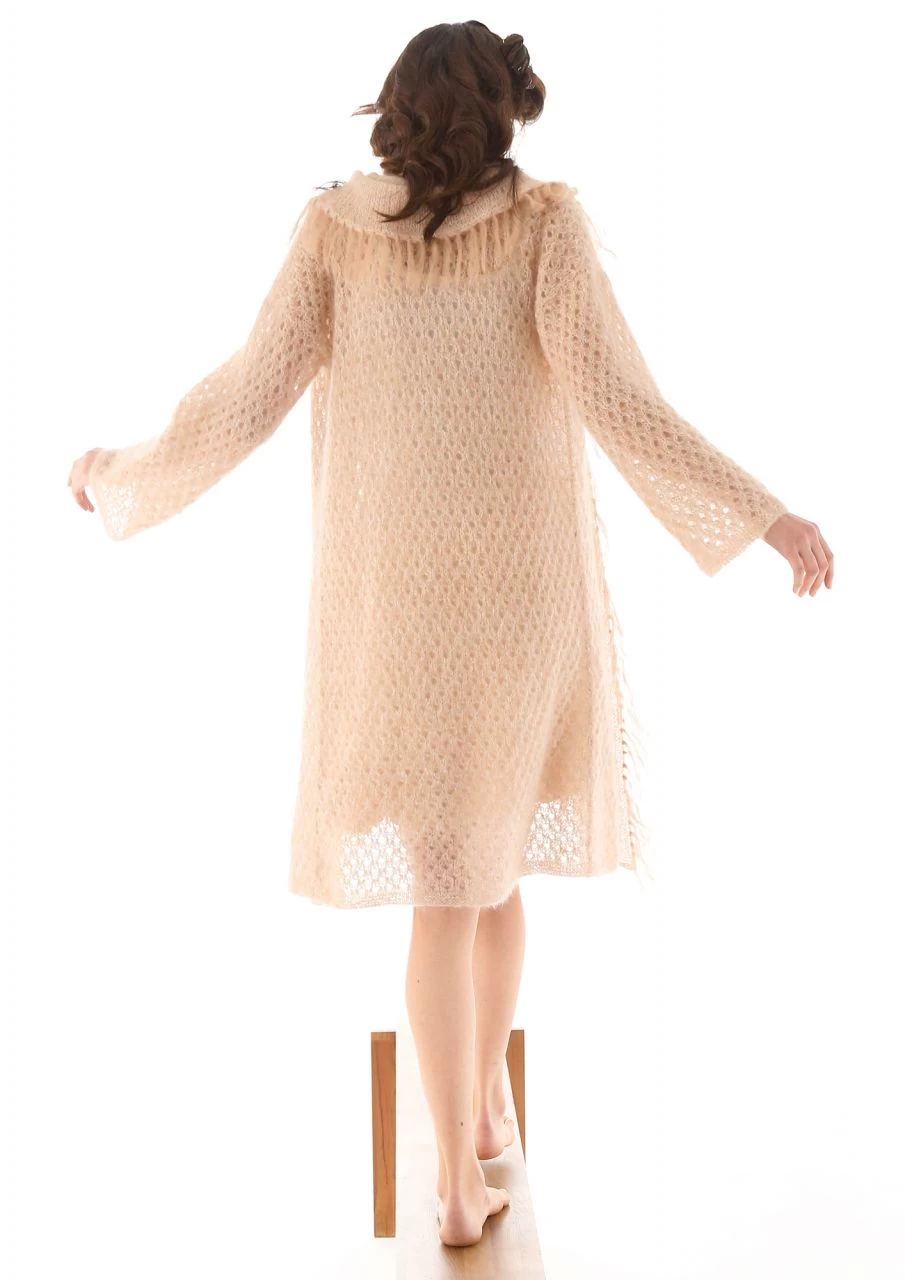 Mantel Mit Lochmuster 5 Mantel Mit Lochmuster – Bild 5