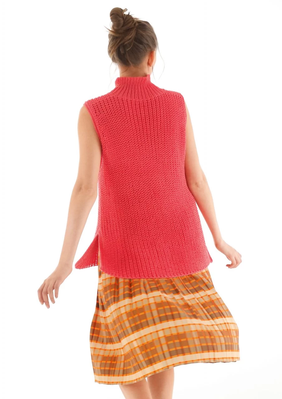 Langes Top Mit Schlitzen 4 Langes Top Mit Schlitzen – Bild 4