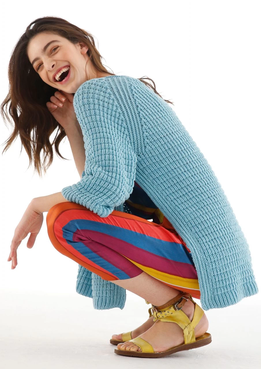 Pullover Mit Patentstruktur 1 Pullover Mit Patentstruktur