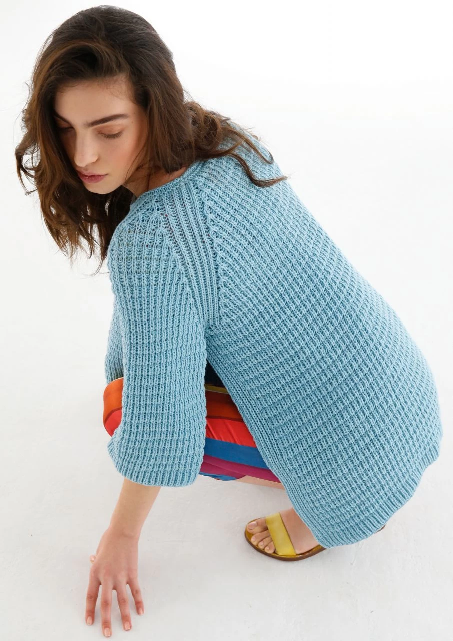 Pullover Mit Patentstruktur 2 Pullover Mit Patentstruktur – Bild 2