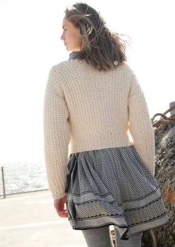 Kurzer Struktur-Pullover -Strickwaren Geschäft R79M03 h 1280x1280