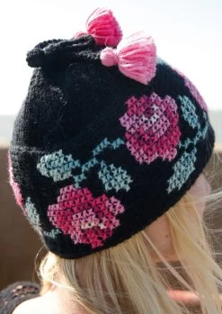 Mütze Mit Rosen 8 Mütze Mit Rosen -Strickwaren Geschäft R79M12 d 1280x1280