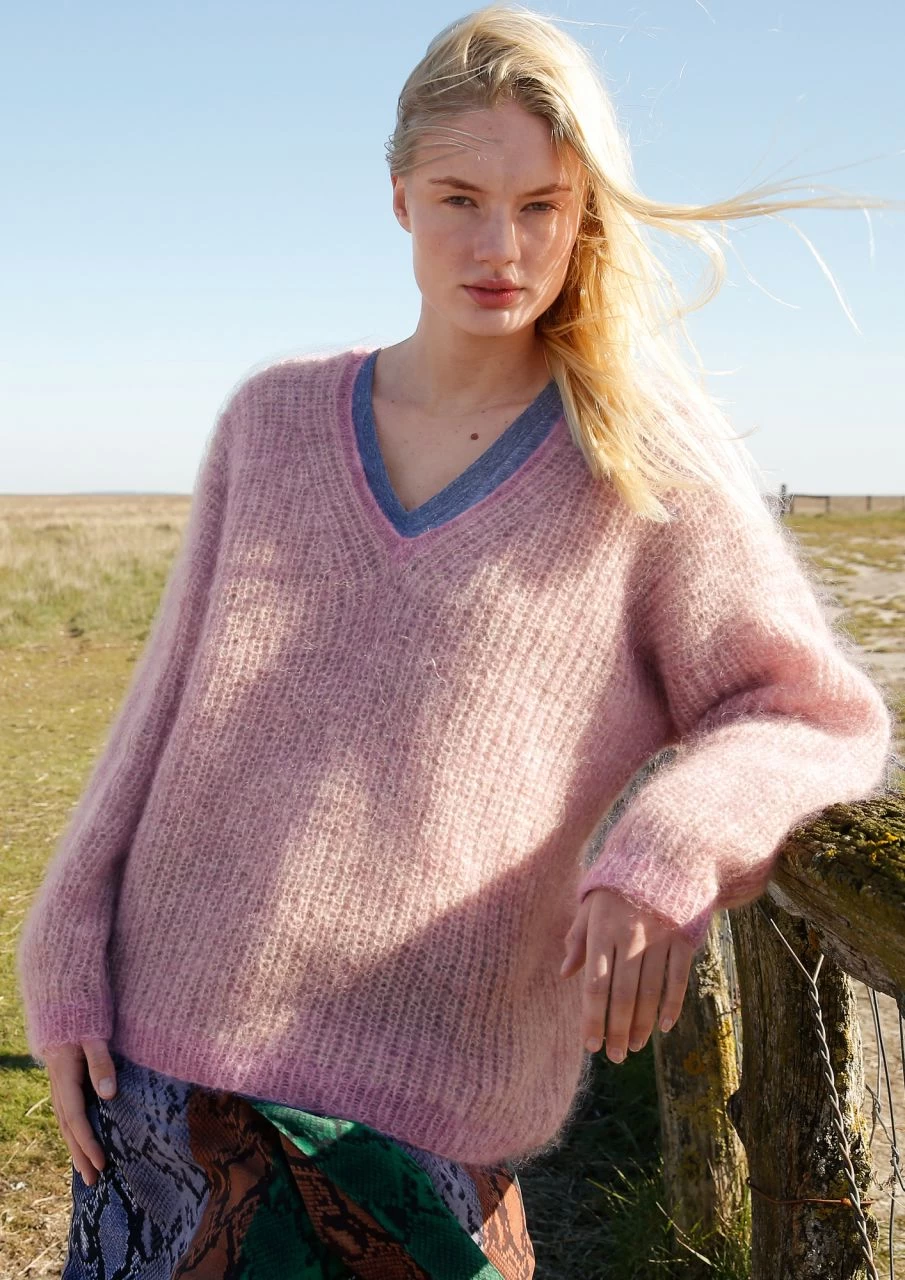 Weiter Halbpatent-Pullover 5 Weiter Halbpatent-Pullover – Bild 5