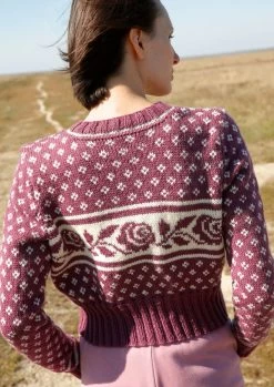 Pullover Mir Rosenbordüre -Strickwaren Geschäft R79M17 e 1280x1280