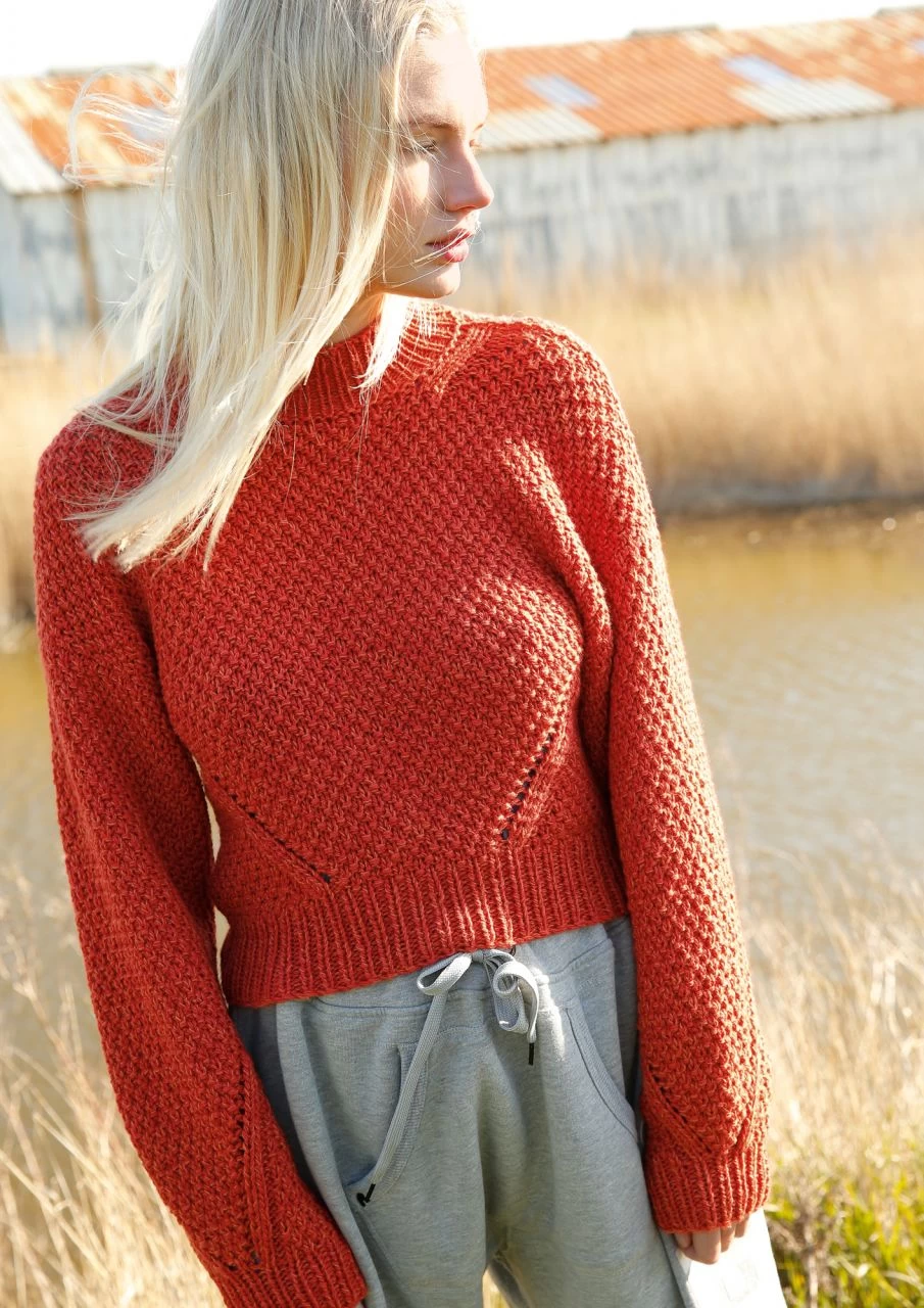 Pullover Im Perlmuster 3 Pullover Im Perlmuster – Bild 3