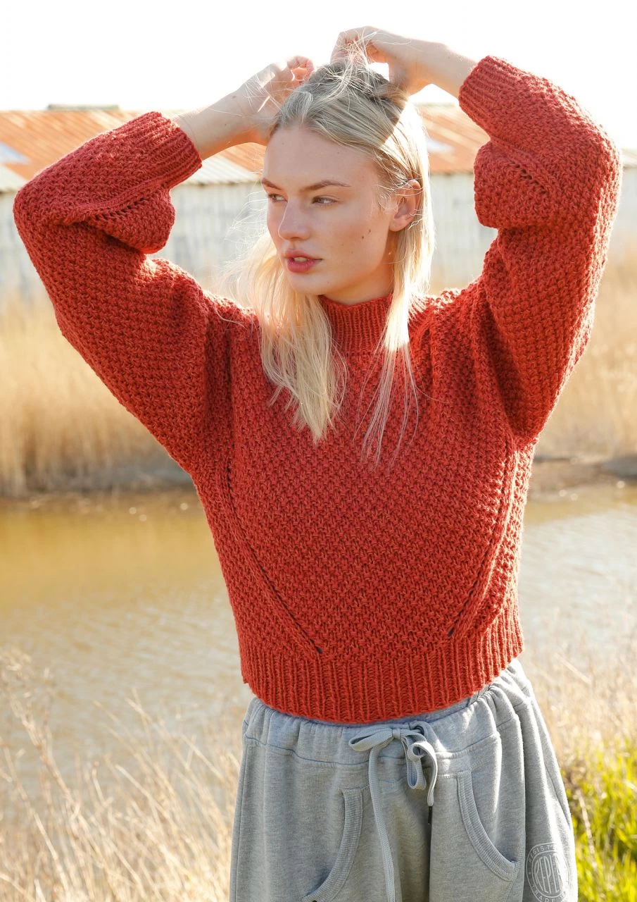 Pullover Im Perlmuster 5 Pullover Im Perlmuster – Bild 5