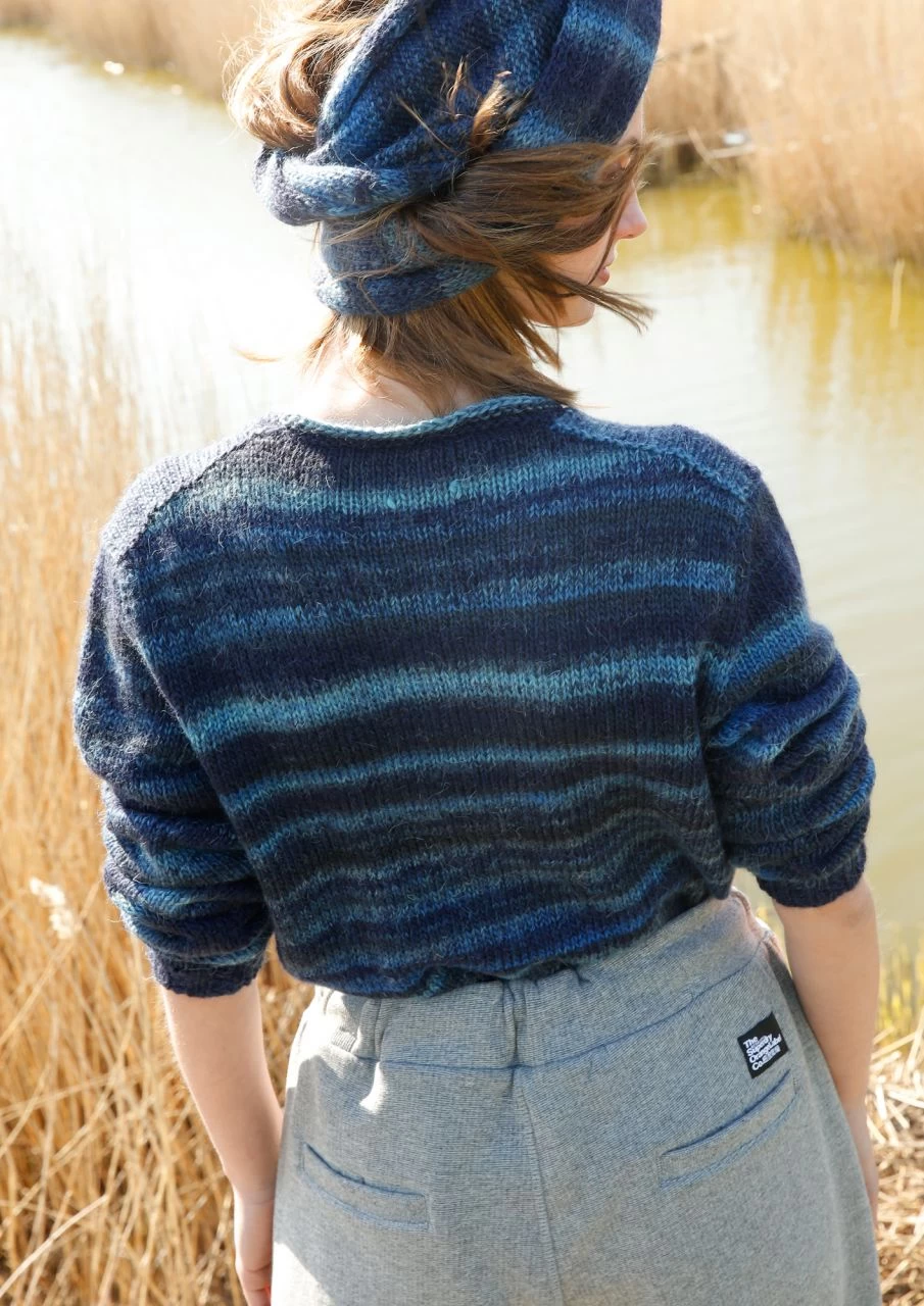 Melierter Herrenpulli 6 Melierter Herrenpulli – Bild 6