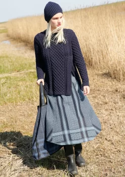 Weiter Pullover Mit Schlitz -Strickwaren Geschäft R79M29 d 1280x1280