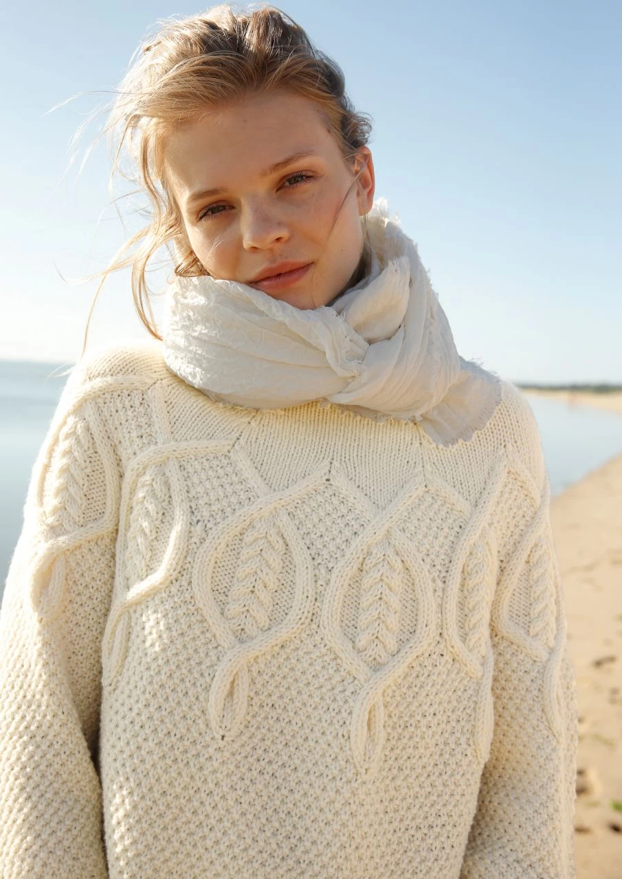 Pullover Mit Zopf-Rundpasse 3 Pullover Mit Zopf-Rundpasse – Bild 3