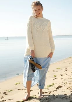 Pullover Mit Zopf-Rundpasse 10 Pullover Mit Zopf-Rundpasse -Strickwaren Geschäft R80M03 h 1280x1280