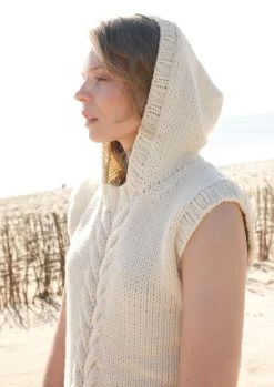 Ärmelloser Kapuzenpulli Mit Zopf 10 Ärmelloser Kapuzenpulli Mit Zopf -Strickwaren Geschäft R80M05 c 1280x1280