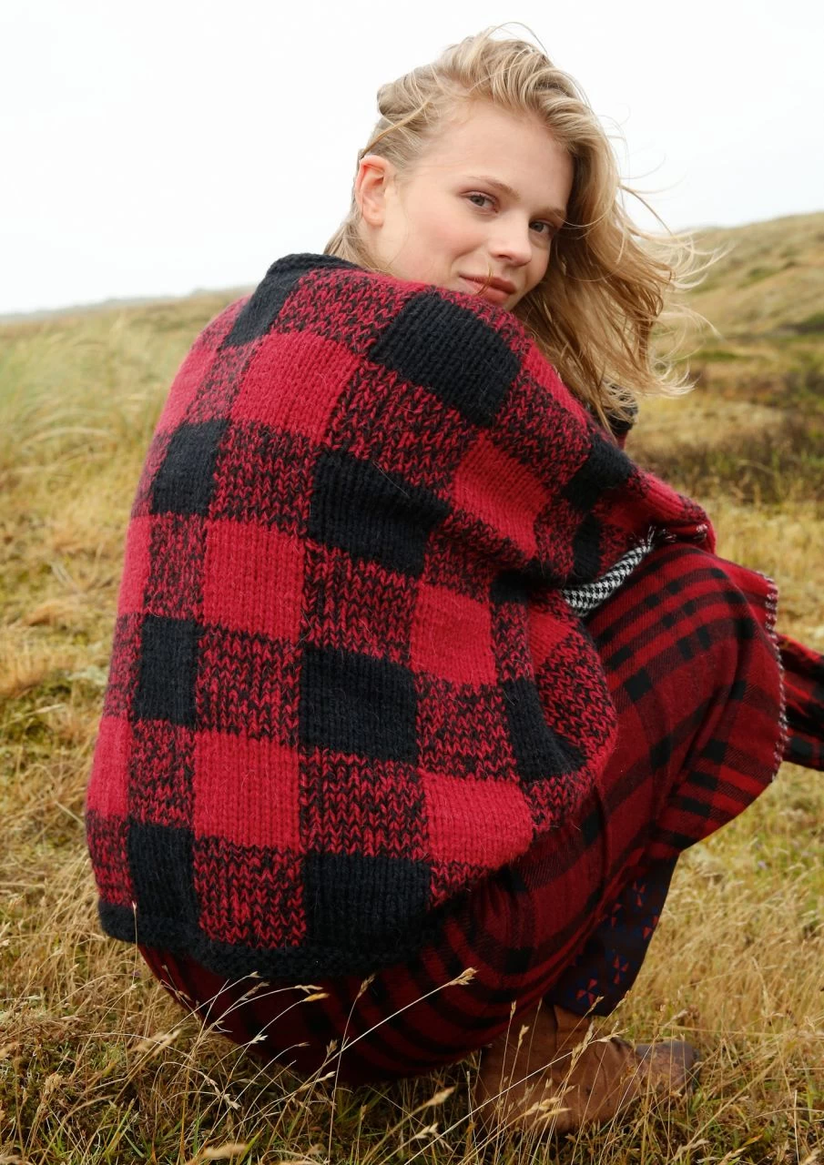 Oversizepulli Mit Karomuster 6 Oversizepulli Mit Karomuster – Bild 6