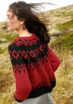 Norwegerpulli Mit Rundpasse -Strickwaren Geschäft R80M17 f 1280x1280