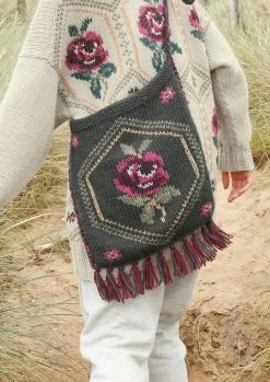 Tasche Mit Rosenmuster -Strickwaren Geschäft R80M33 a Tasche mit Rosenmuster bestickt 1280x1280