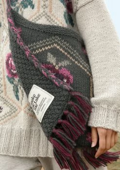 Tasche Mit Rosenmuster