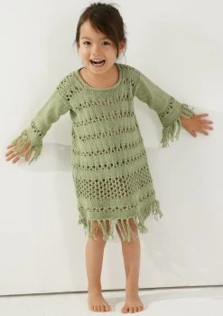 Kinderkleid Yuccini 10 Kinderkleid Yuccini -Strickwaren Geschäft R81M25 e Kinderkleid Yuccini Sommerkleidchen mit Netzmuster und langen Fransen 1280x1280