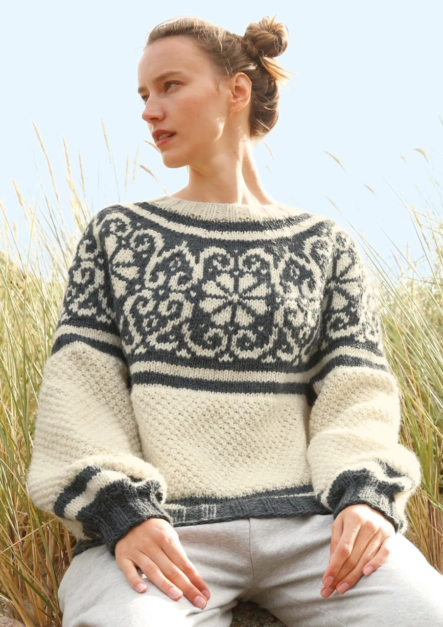 Pullover Dünenblume 5 Pullover Dünenblume – Bild 5