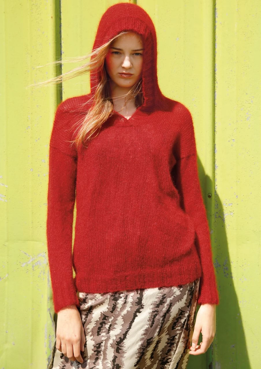 Hoodie Rot-Ahorn 2 Hoodie Rot-Ahorn – Bild 2