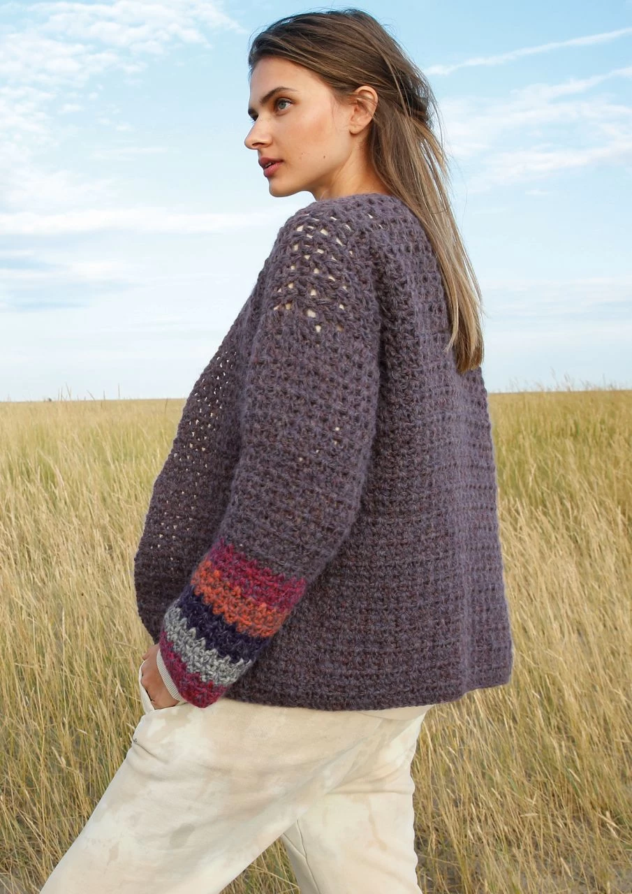 Häkeljacke Lilo 2 Häkeljacke Lilo – Bild 2