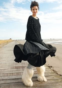 Häkelpullover Blacky