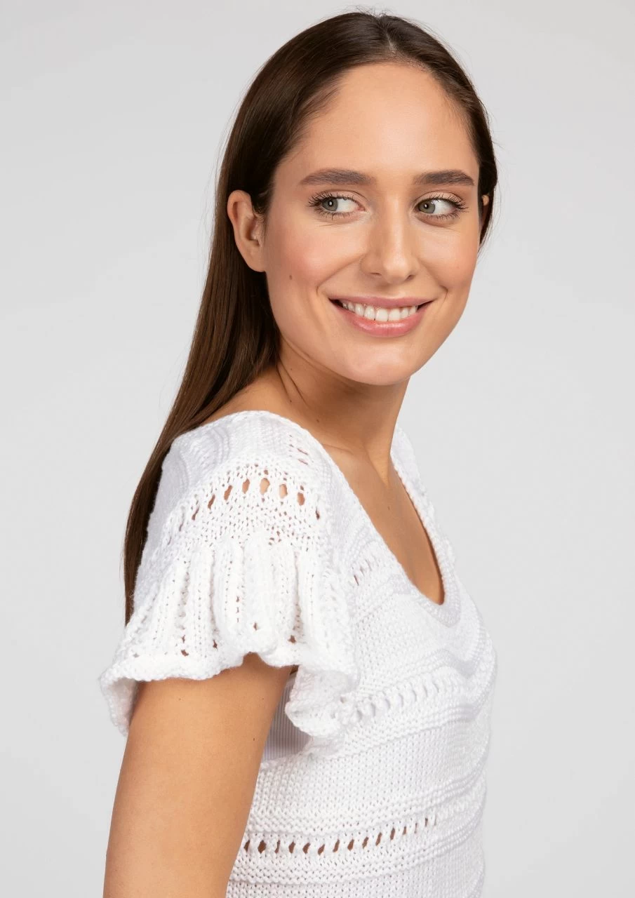 Rüschenpulli Yang 4 Rüschenpulli Yang – Bild 4