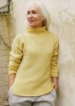 Pullover Im Fischgrätmuster