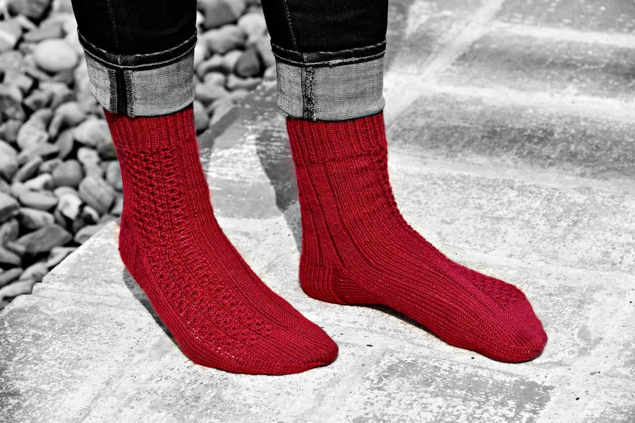 Socken "Viola" 2 Socken "Viola" – Bild 2