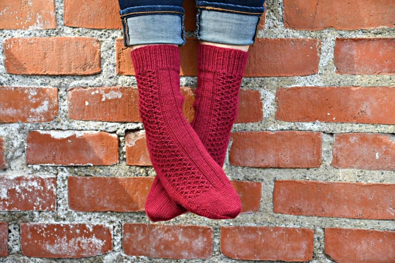 Socken "Viola" 4 Socken "Viola" – Bild 4