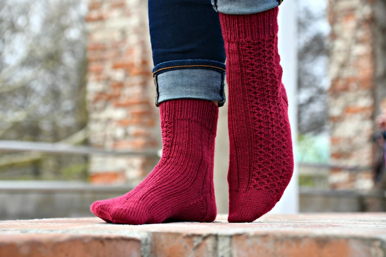 Socken "Viola" 3 Socken "Viola" – Bild 3